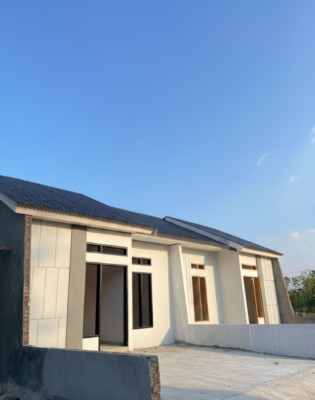 foto tampak rumah tipe SUBSIDI perumahan PERUMAHAN OMARUMI ARD 4