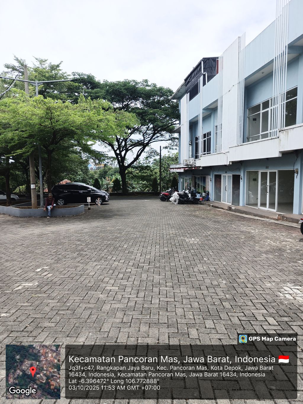 foto posisi tengah perumahan GALERIA SAWANGAN