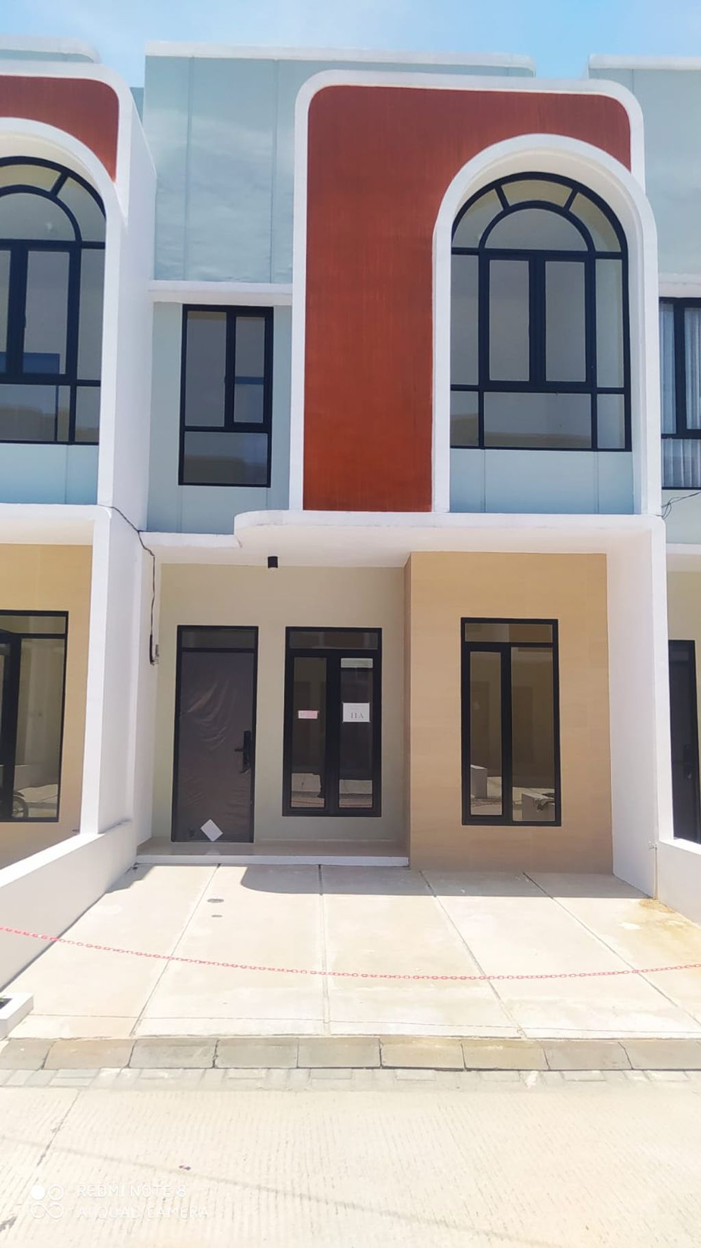 foto tampak rumah tipe 43 Compact 3 Kamar HC (485) perumahan G-Land Ciwastra Park 2