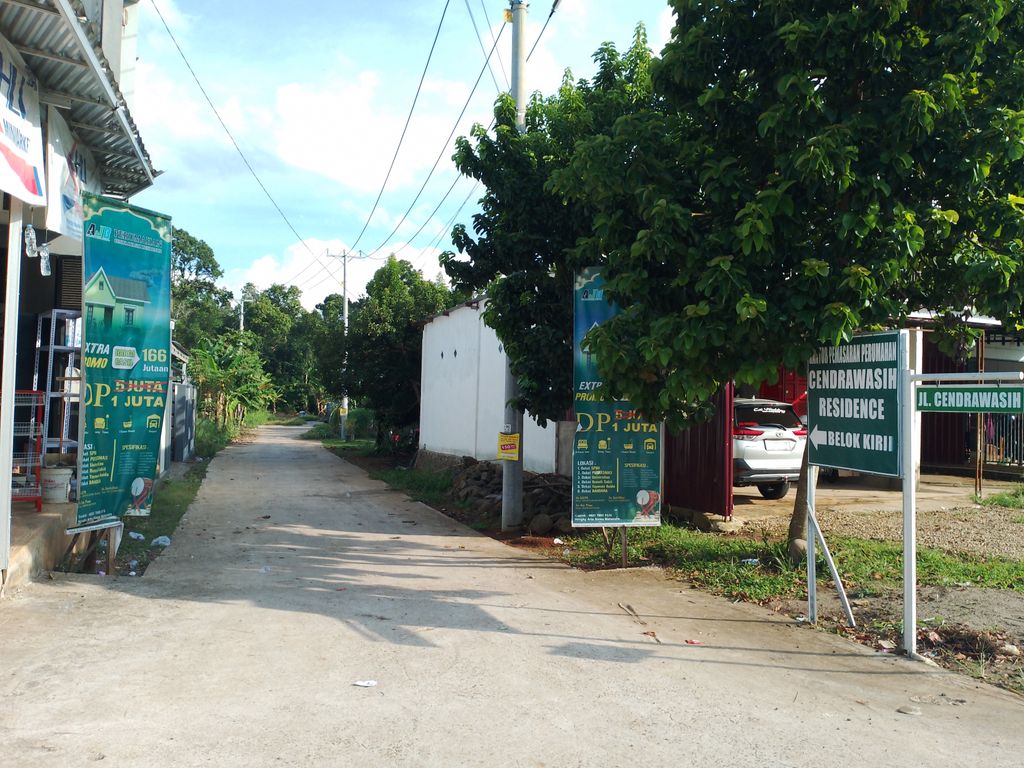 foto gerbang perumahan Cendrawasih Residence 2