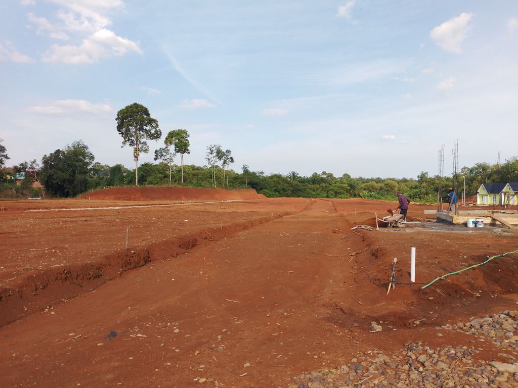 foto posisi tengah perumahan Cendrawasih Residence 2