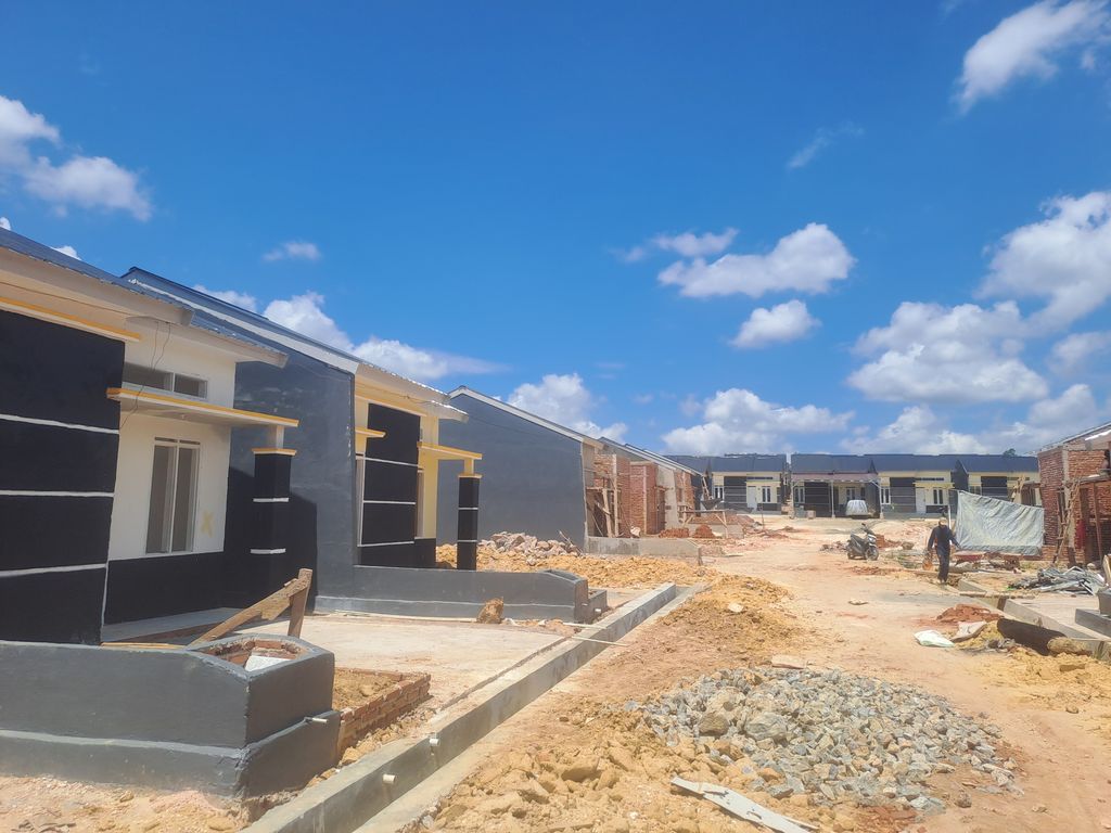 foto posisi tengah perumahan BUKIT NUSANTARA 2