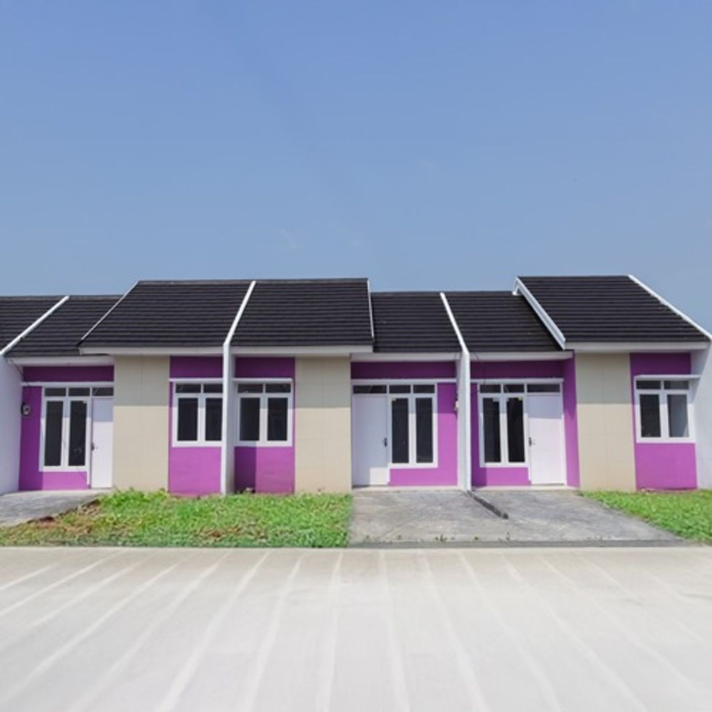 foto tampak rumah tipe 27/66 perumahan Villa Gading Harapan 2