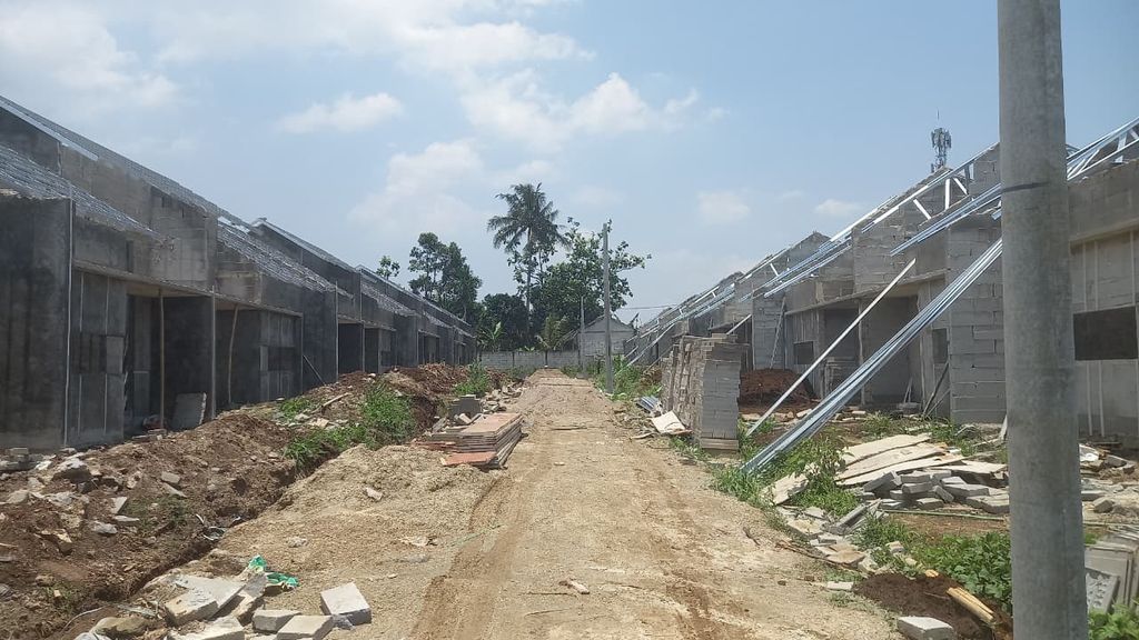 foto posisi tengah perumahan BUMI INDAH LESTARI BOGOR