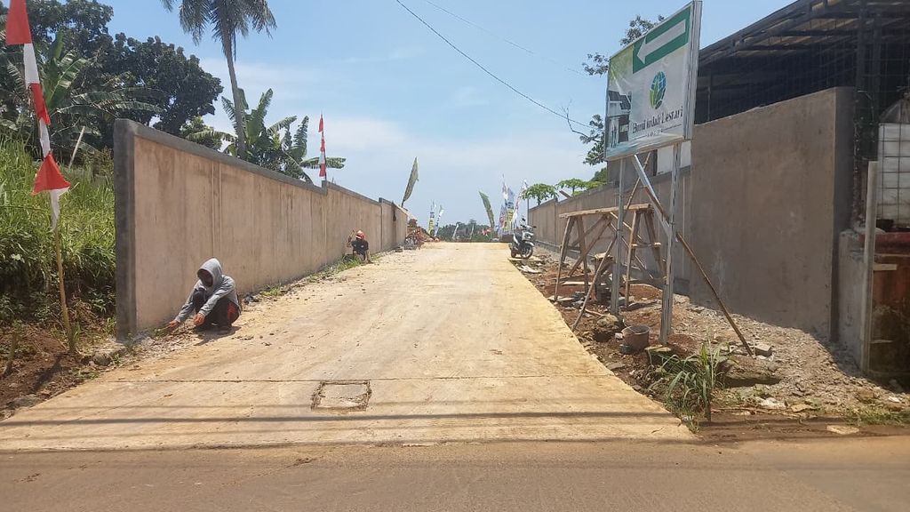 foto gerbang perumahan BUMI INDAH LESTARI BOGOR