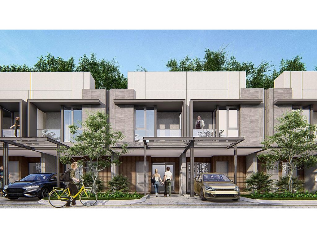 foto tampak rumah tipe 85/67 perumahan Aries 7