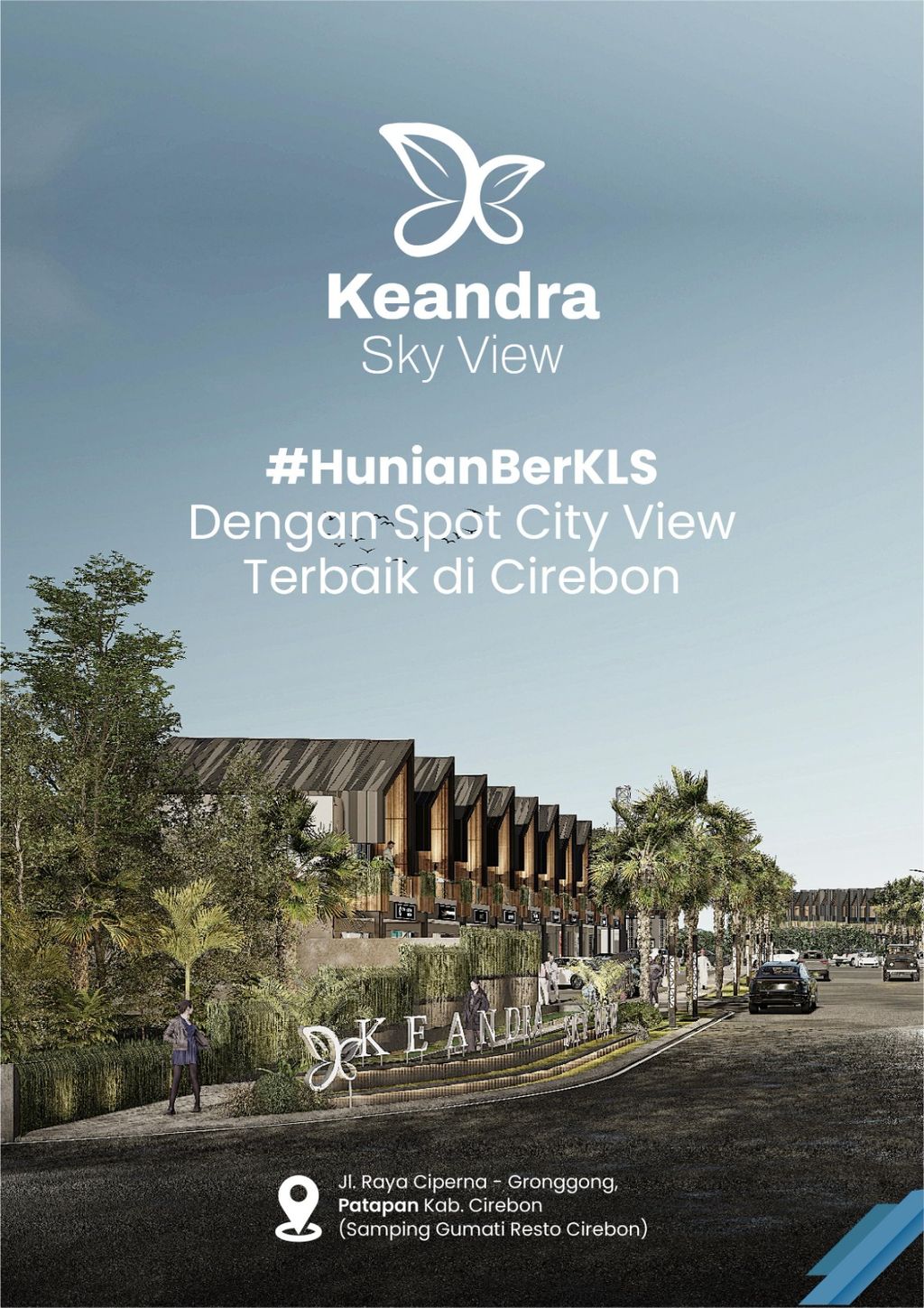 foto denah rumah tipe KEANDRA SKY VIEW perumahan KEANDRA SKY VIEW