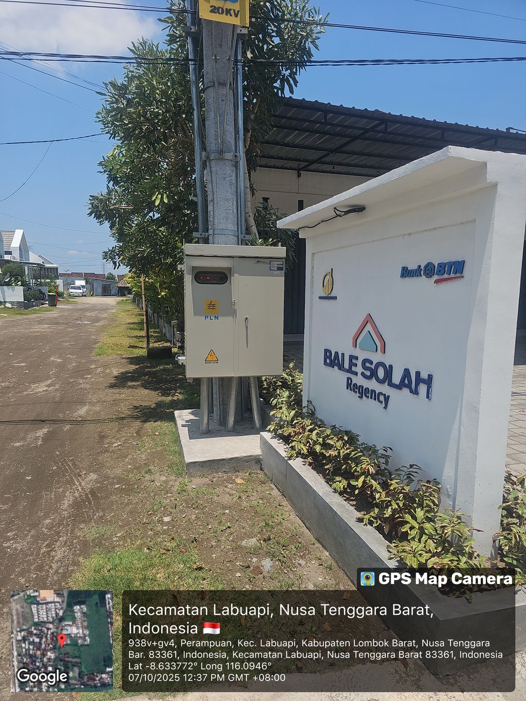 foto gerbang perumahan BALE SOLAH REGENCY