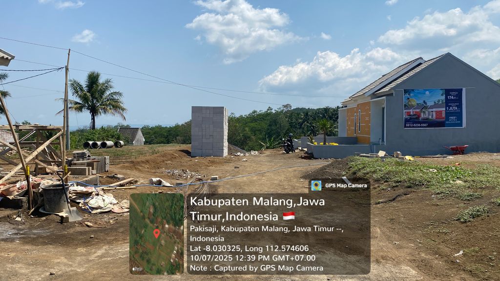 foto posisi tengah perumahan Samawa Hill