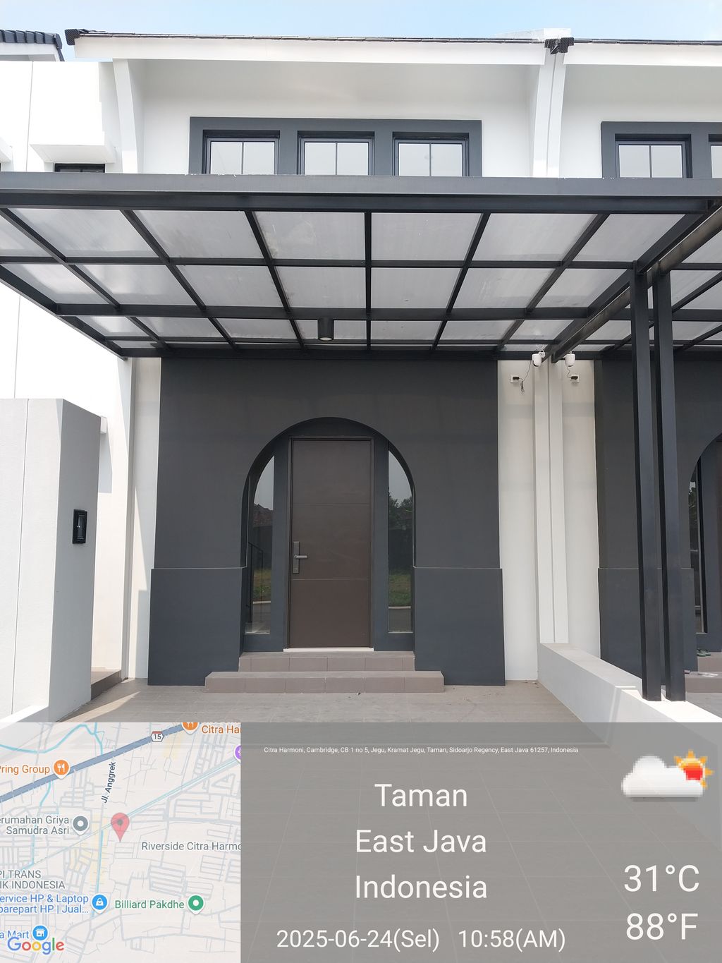 foto contoh rumah perumahan CITRAHARMONI - CLUSTER NEWYORK - CAMBRIDGE