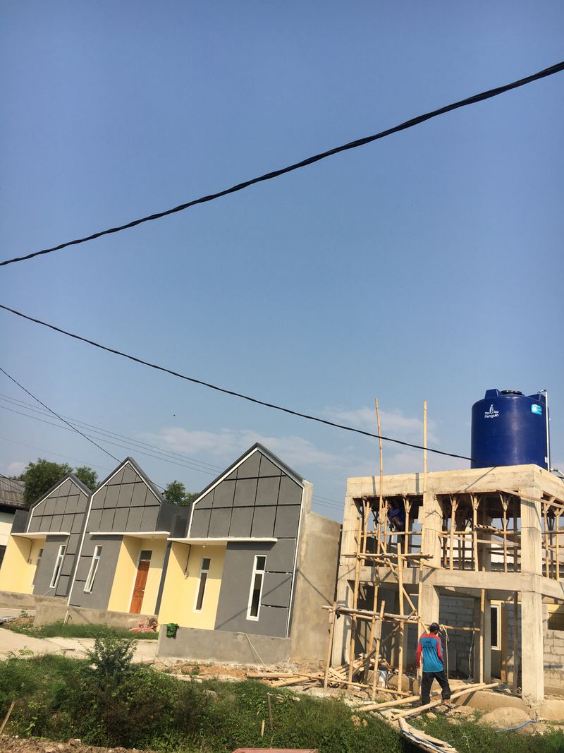 foto posisi tengah perumahan Griya Purwosuman