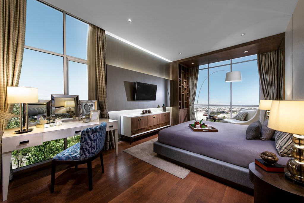 foto tampak rumah tipe LUXURIOUS PLATINUM BAA perumahan PODOMORO CITY DELI MEDAN