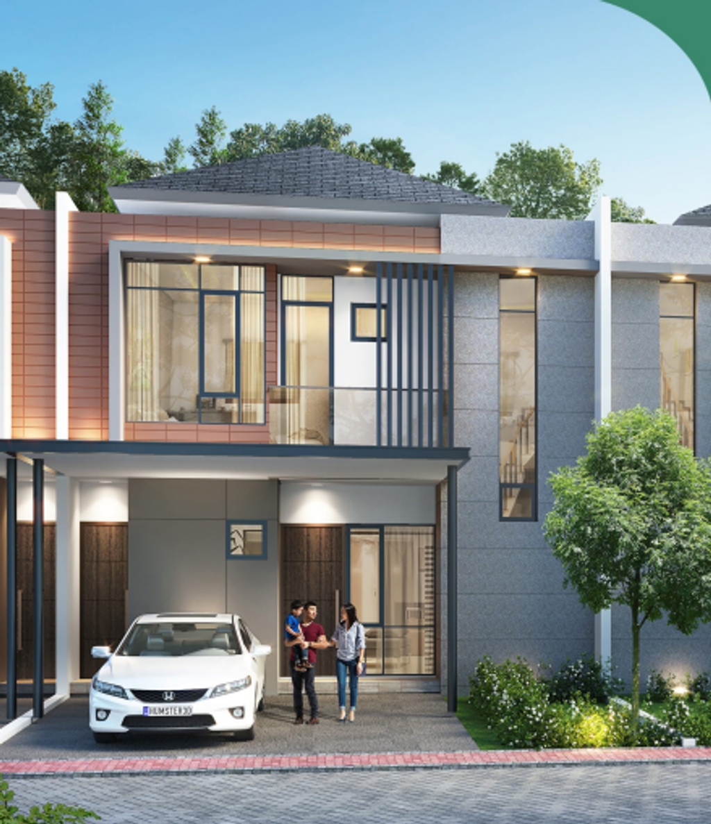 foto tampak rumah tipe TOSCA BADAN perumahan RUMAH MILENIAL NEW