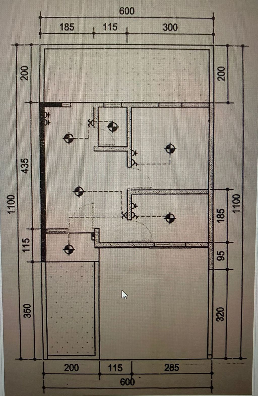 foto denah rumah tipe 30/66 perumahan RABBANY MUNJUL DAYEUH LUHUR