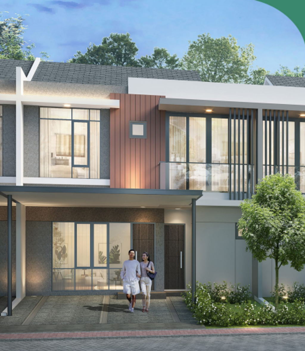 foto tampak rumah tipe SILVER BADAN perumahan RUMAH MILENIAL NEW