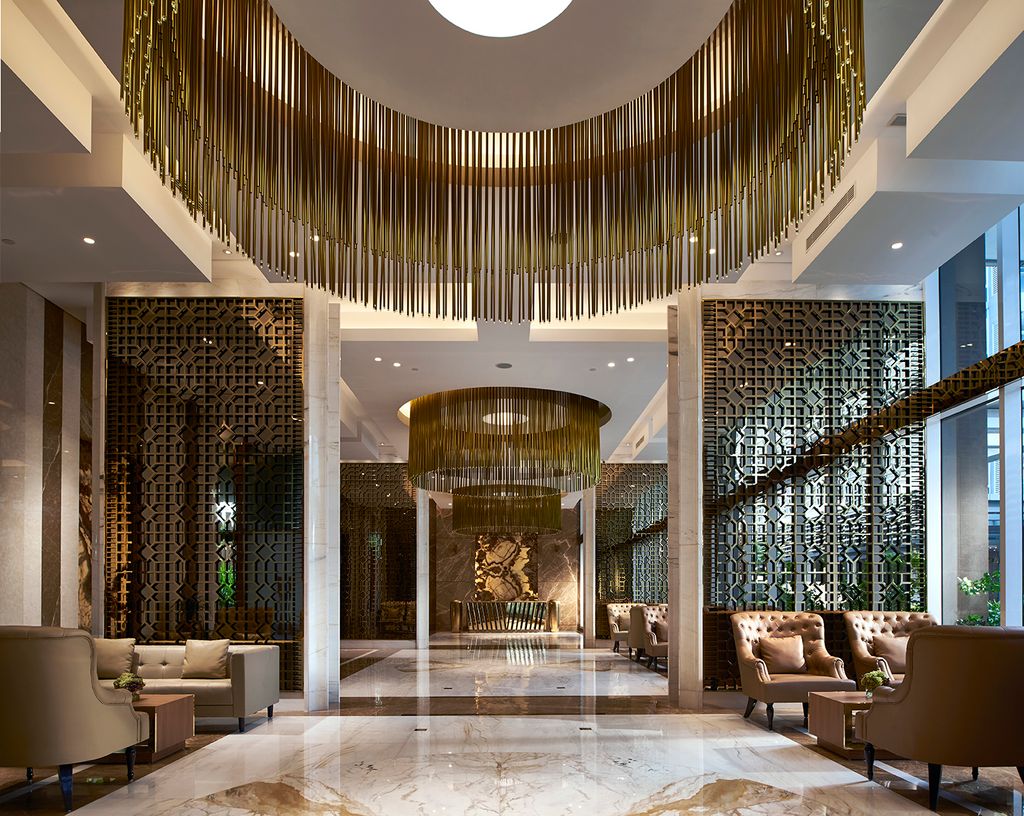 foto tampak rumah tipe LUXURIOUS PLATINUM BAB perumahan PODOMORO CITY DELI MEDAN