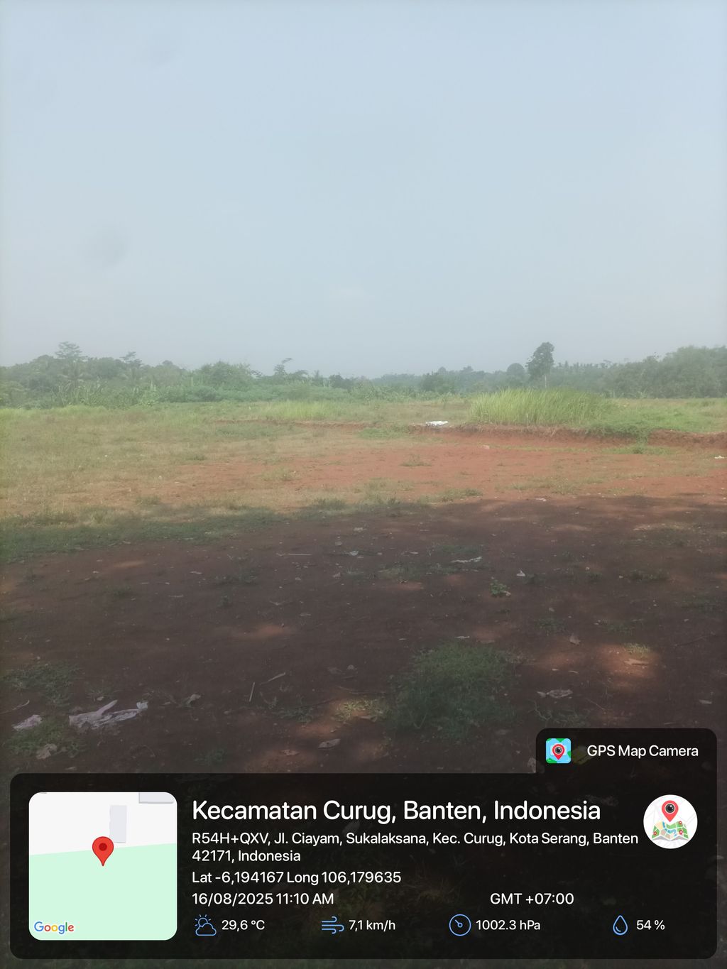 foto posisi tengah perumahan Sakura Sukalaksana