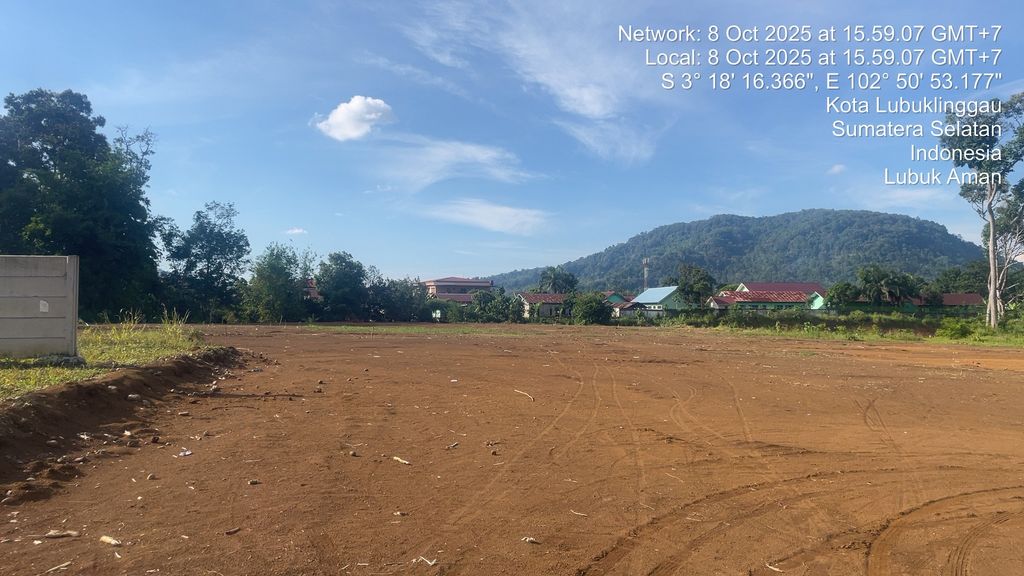 foto posisi tengah perumahan BUKIT HARMONI