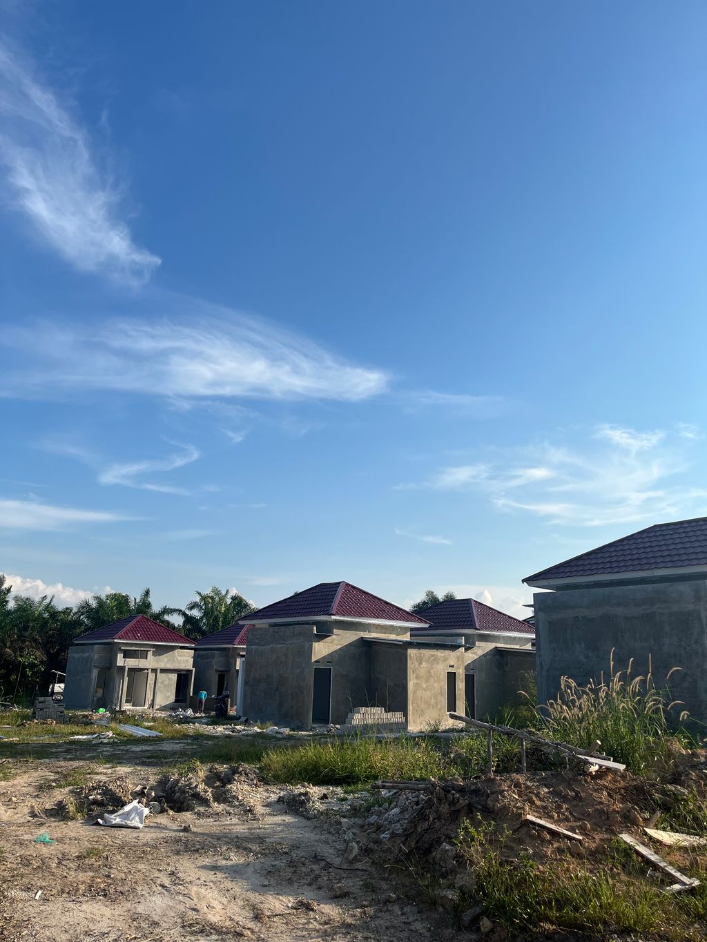 foto posisi tengah perumahan Karang mulya Residence