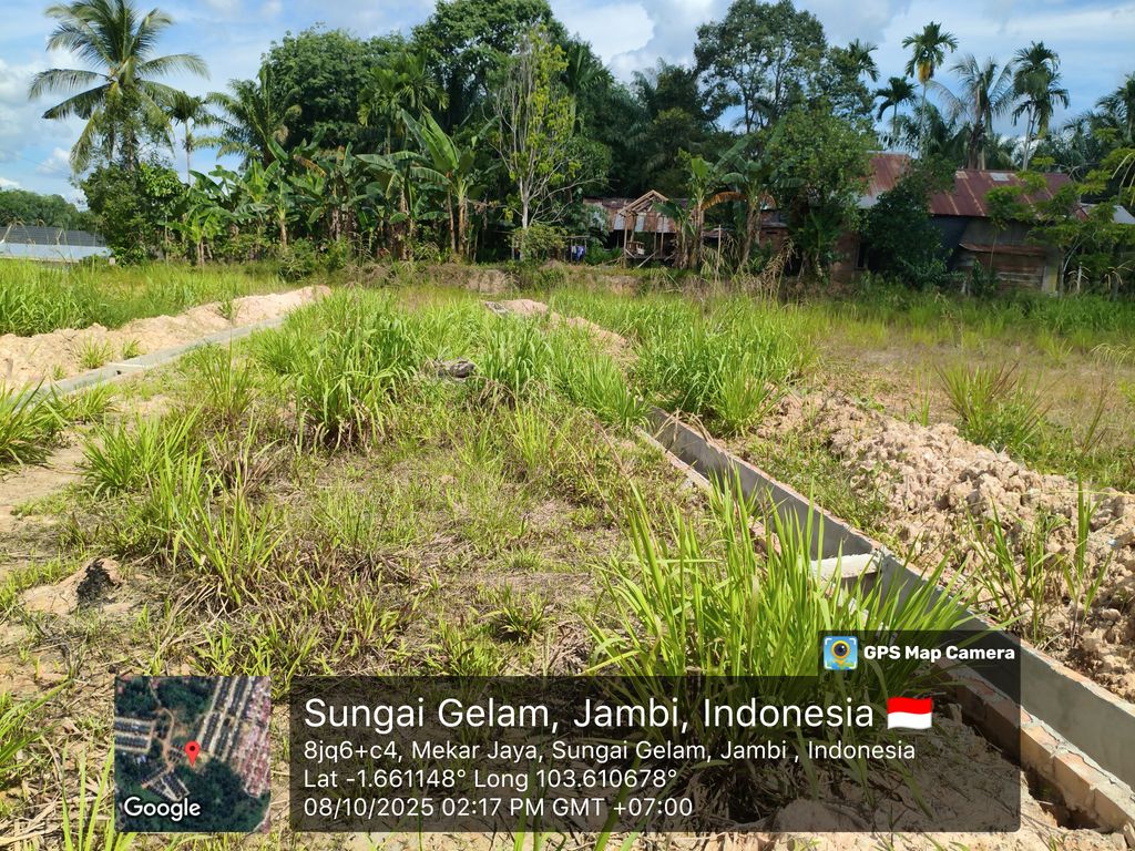 foto posisi tengah perumahan BERKAH REGENCY 2 PENGEMBANGAN
