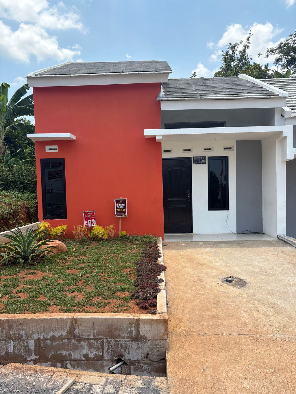 foto contoh rumah perumahan Griya Rajasa 01
