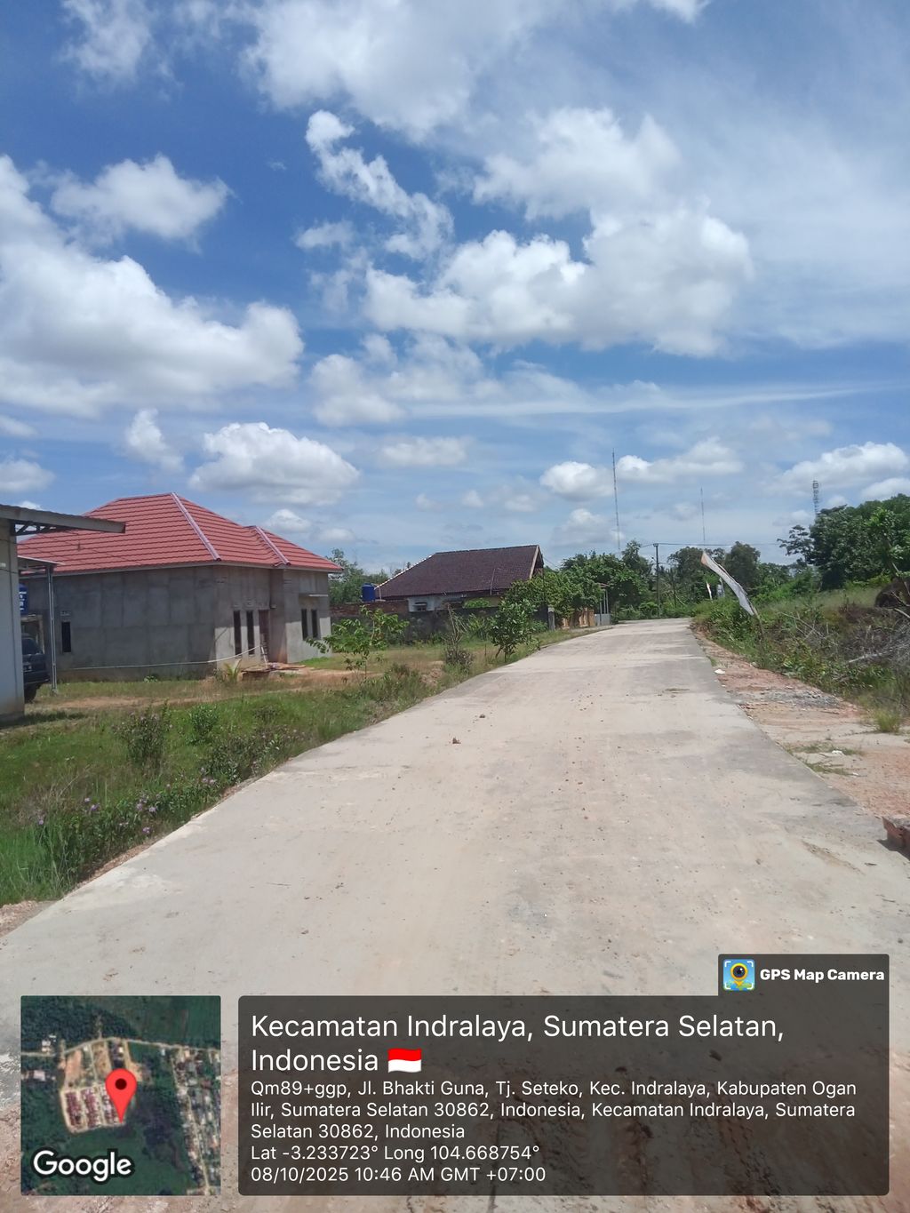foto gerbang perumahan Griya Bhakti Guna Sejahtera