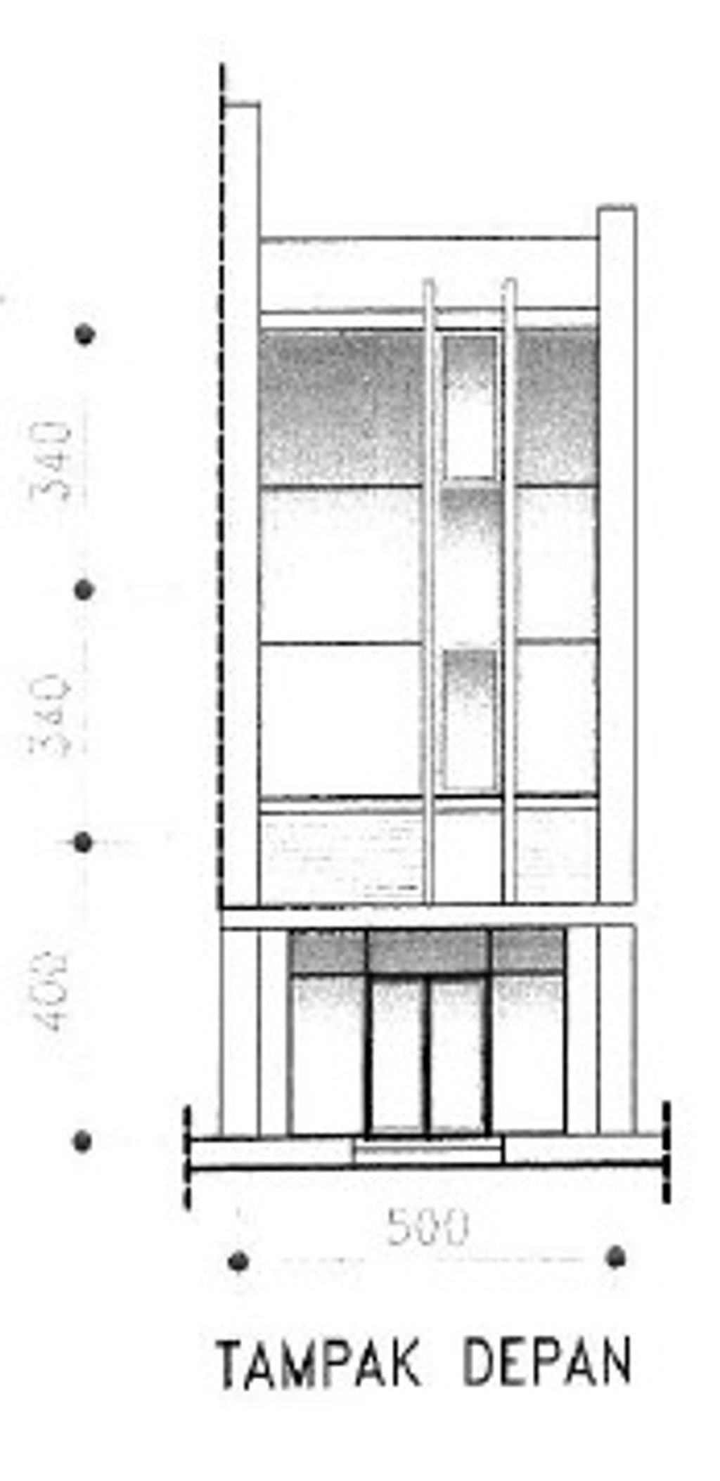 foto tampak rumah tipe F perumahan KOTA AYODHYA