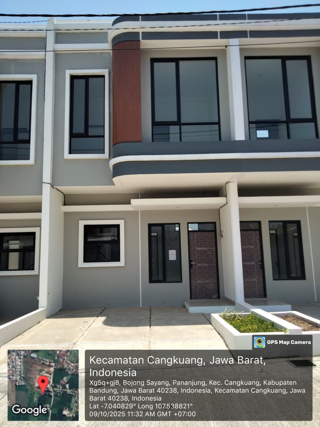 foto tampak rumah tipe 38 Compact (2 kamar) (386) perumahan G-Land Aleena Residence