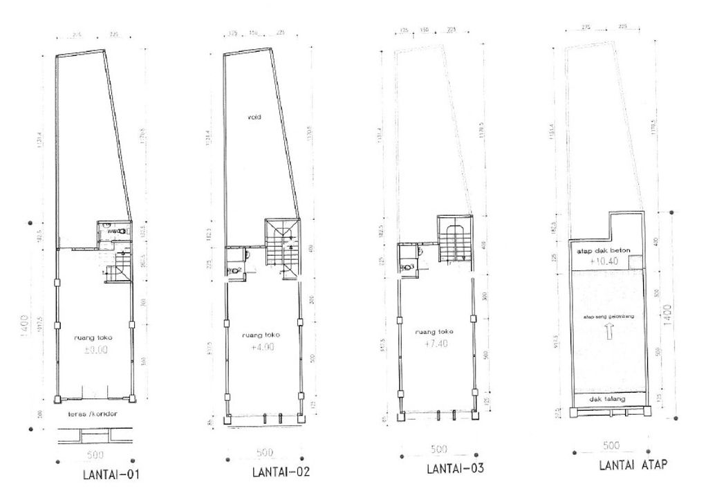 foto denah rumah tipe F perumahan KOTA AYODHYA