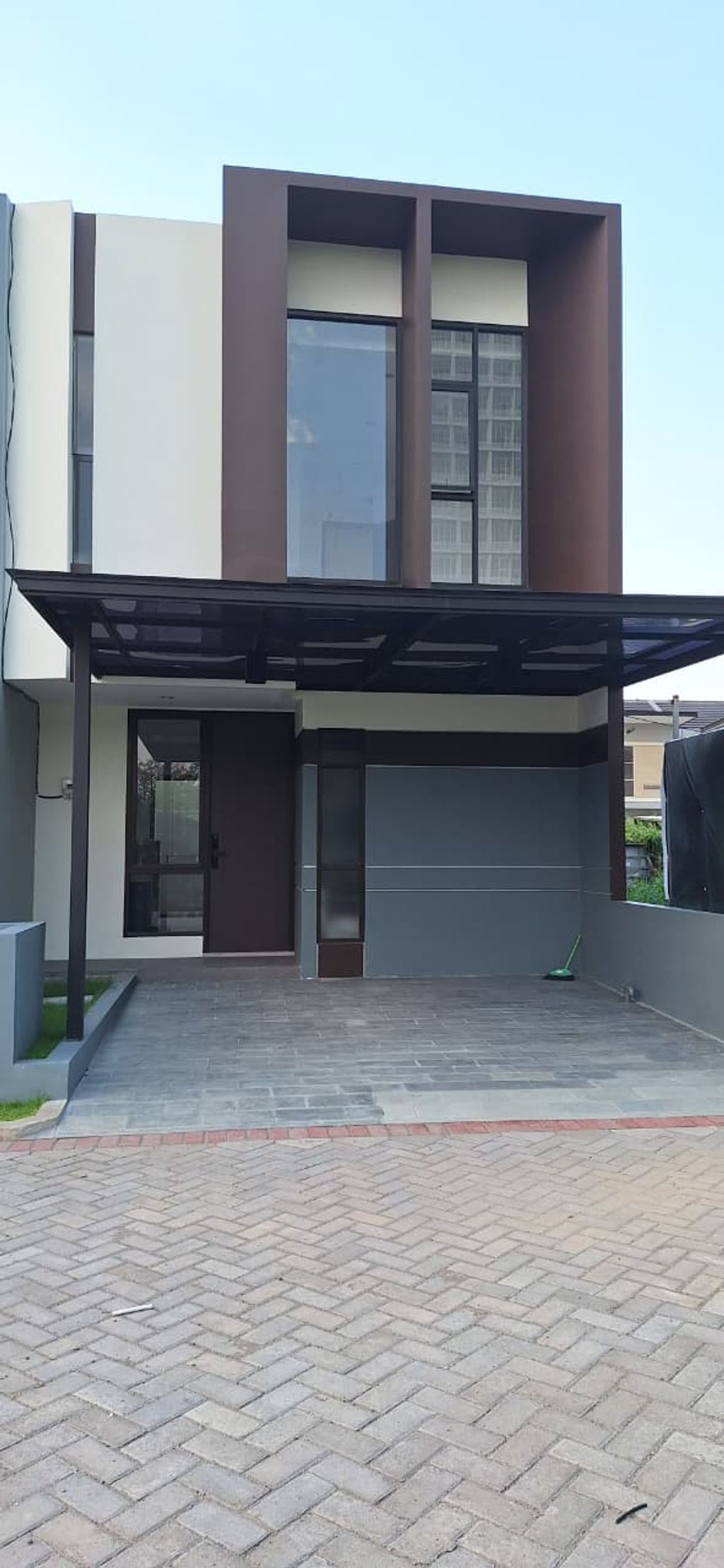 foto tampak rumah tipe CAMELLIA perumahan GREEN GARDEN REGENCY