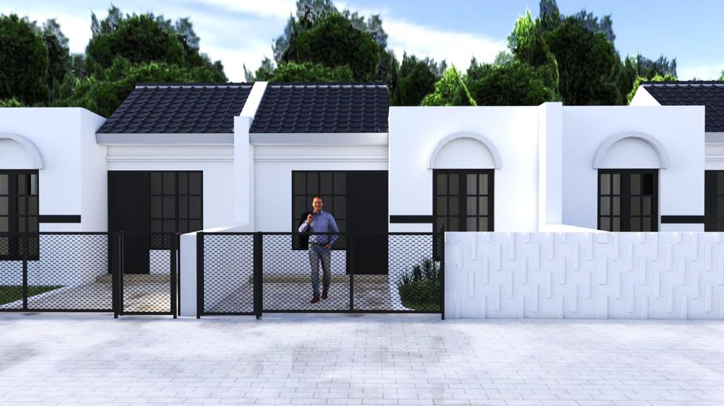 foto tampak rumah tipe 30/66 perumahan GRAHAMAS TEGALGUBUG