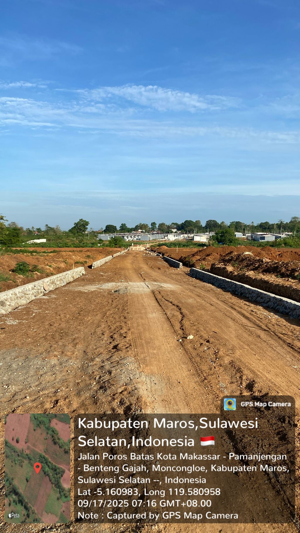 foto posisi tengah perumahan PESONA ASERA PERMAI