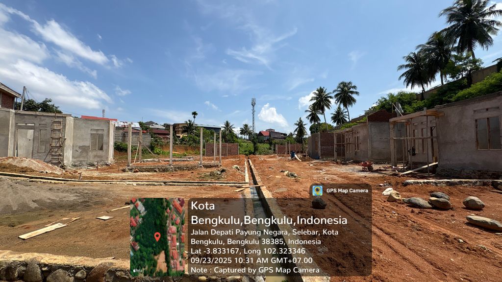 foto posisi tengah perumahan PERUM ZARA RESIDENCE