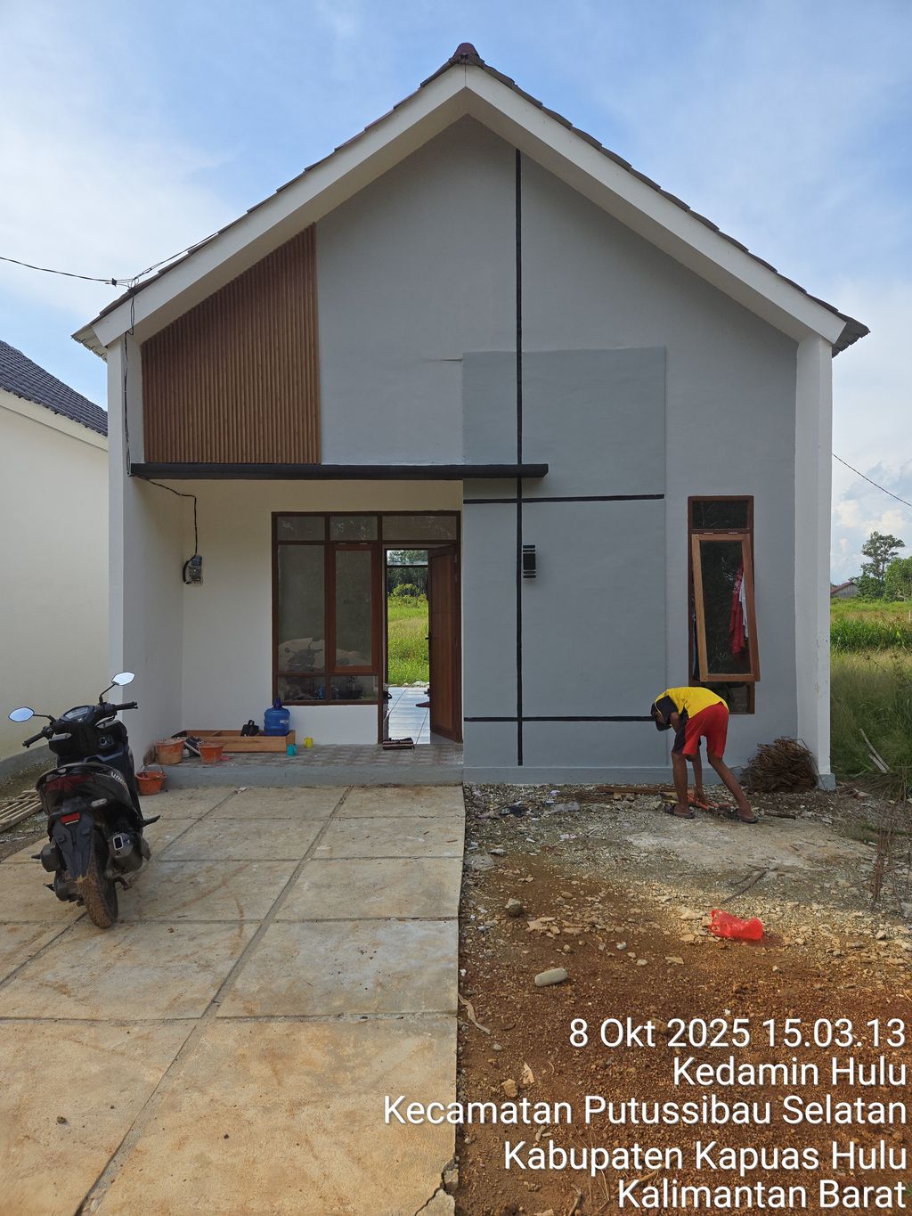 foto tampak rumah tipe 36 perumahan PERUMAHAN PESONA ICON KEDAMIN