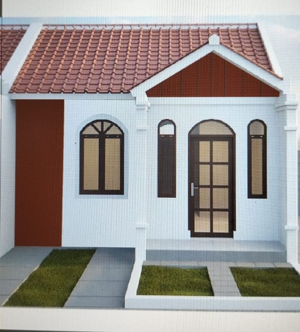 foto tampak rumah tipe sederhana perumahan PERUMAHAN ALEGRIA