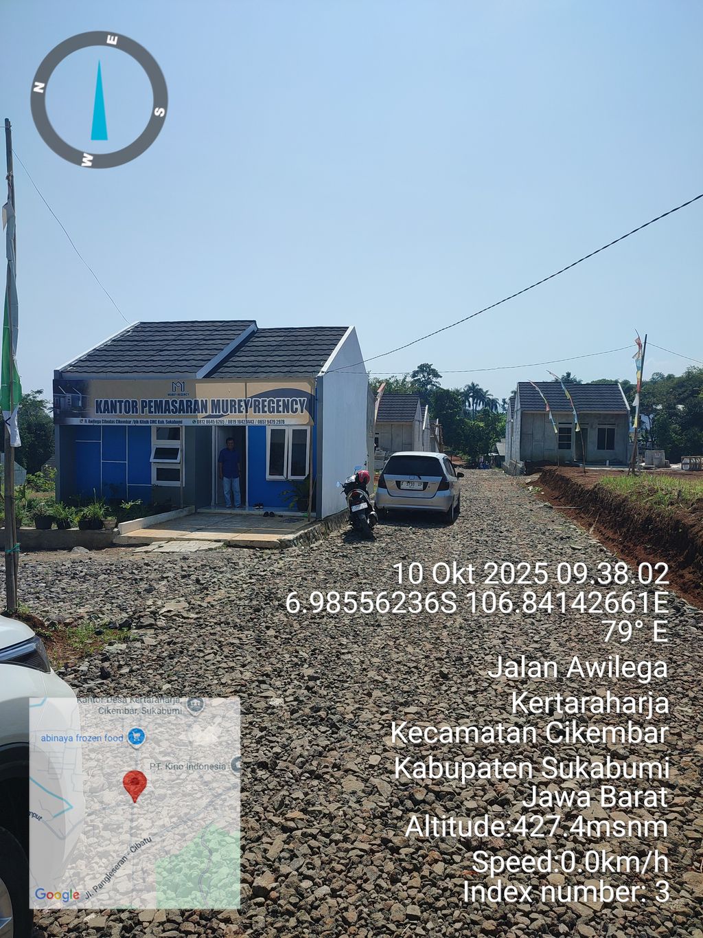 foto gerbang perumahan MUREY REGENCY