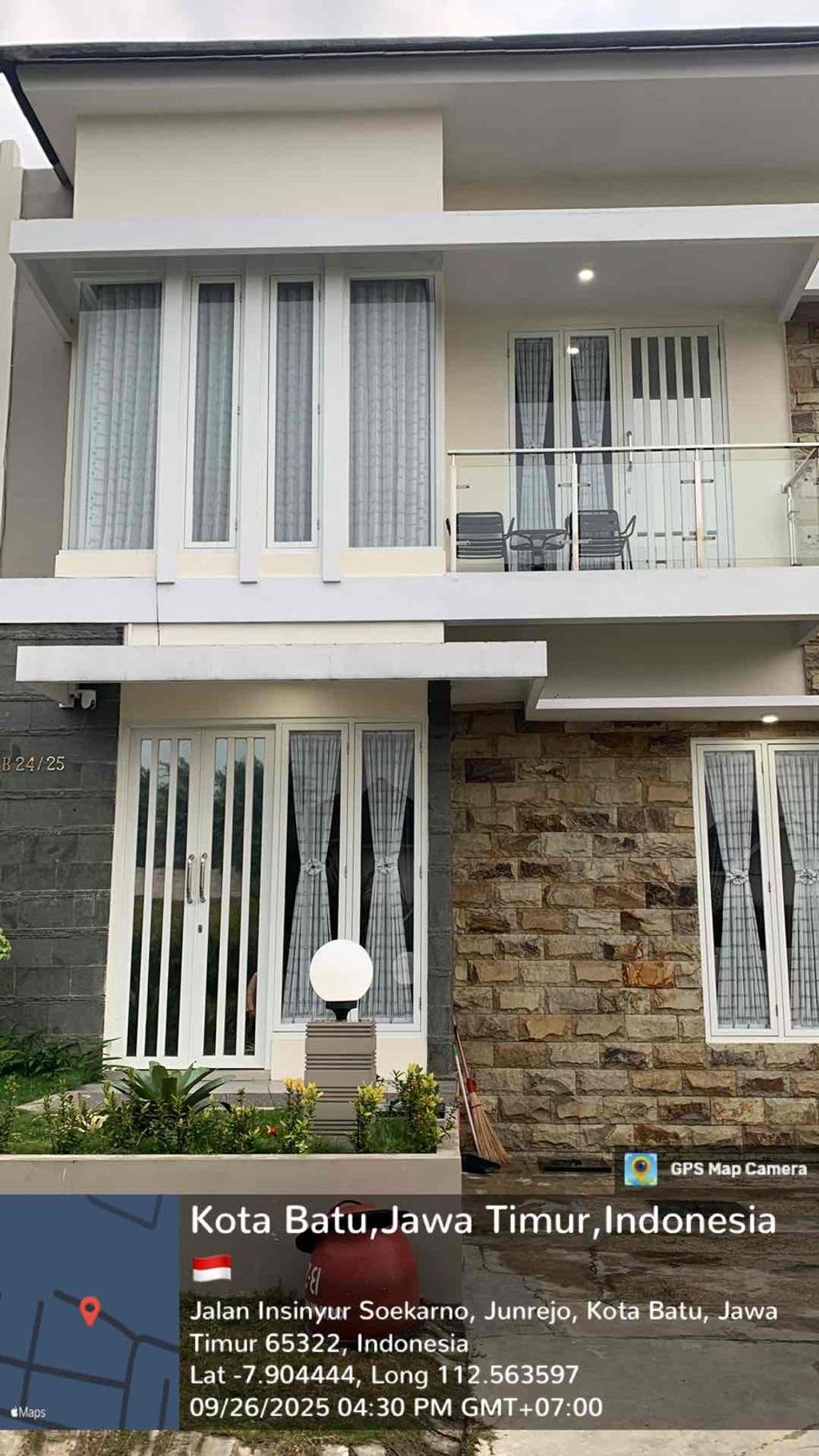 foto tampak rumah tipe KYR 2 B-25 perumahan KAYANA REGENCY TAHAP 2
