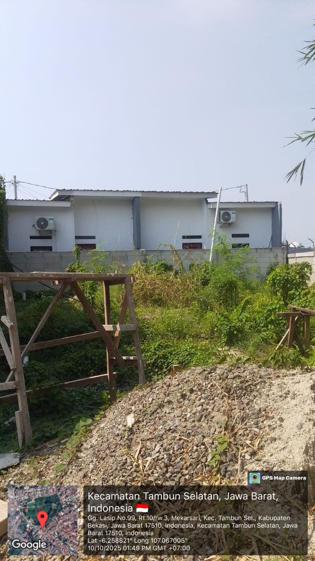 foto tampak rumah tipe 40/107 perumahan RUBY PREMIERE