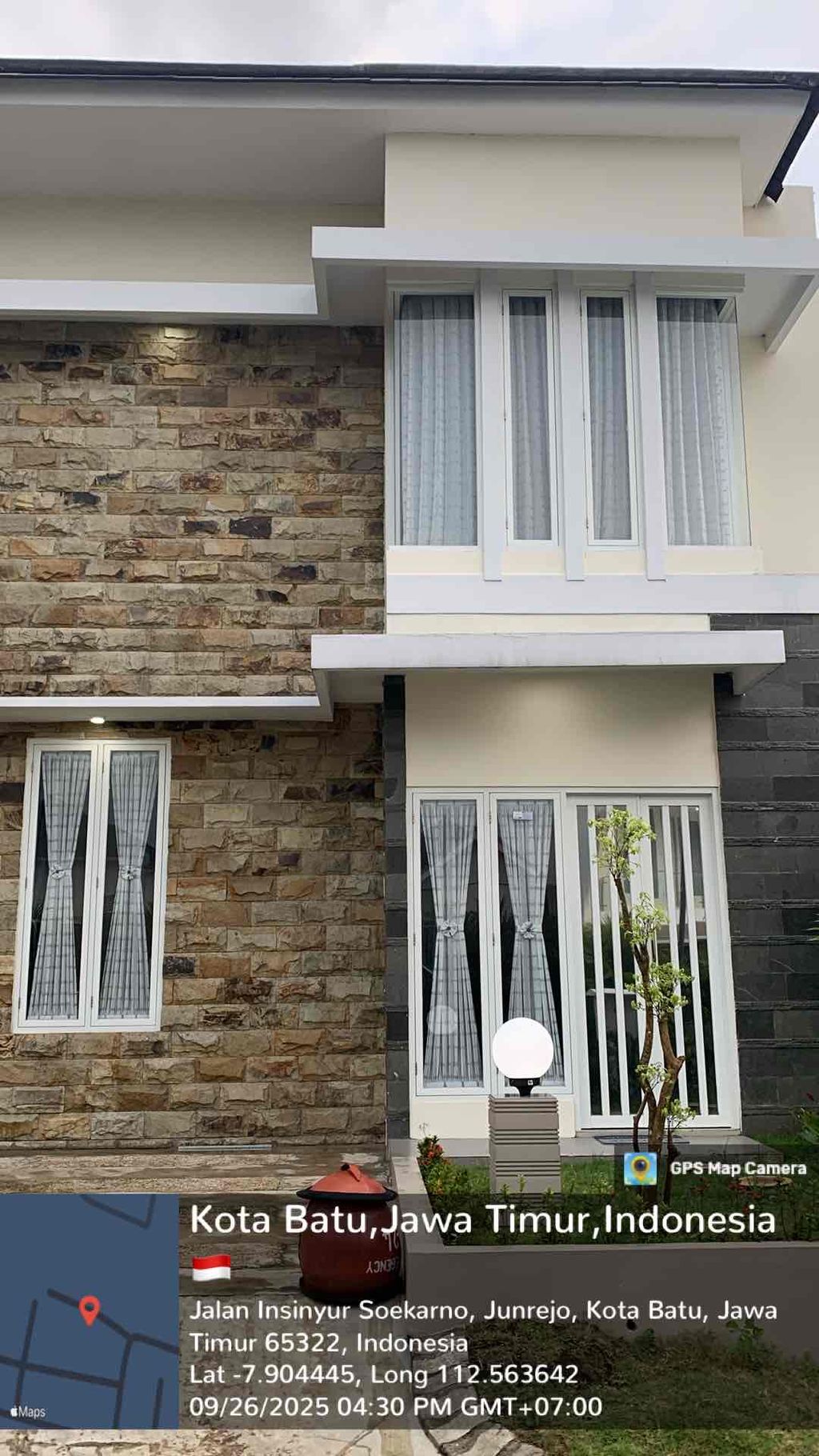 foto tampak rumah tipe KYR 2 B-24 perumahan KAYANA REGENCY TAHAP 2