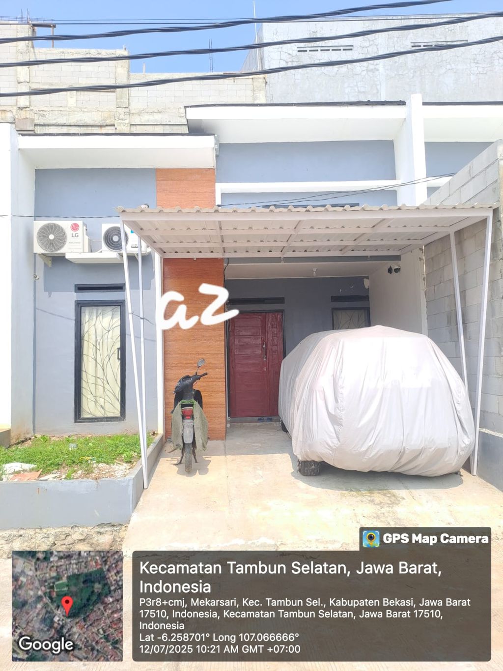 foto tampak rumah tipe 36/69 perumahan RUBY PREMIERE