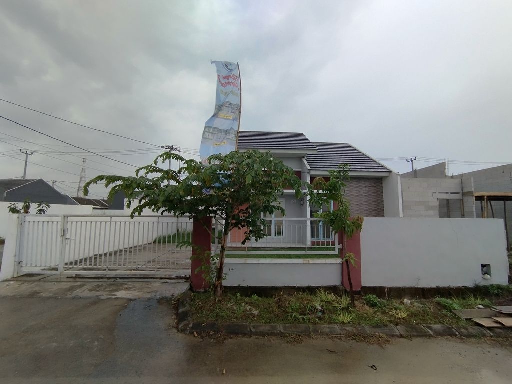 foto tampak rumah tipe 39/126 2025 (komersil) perumahan TELAGA HARMONY RESIDENCE 3