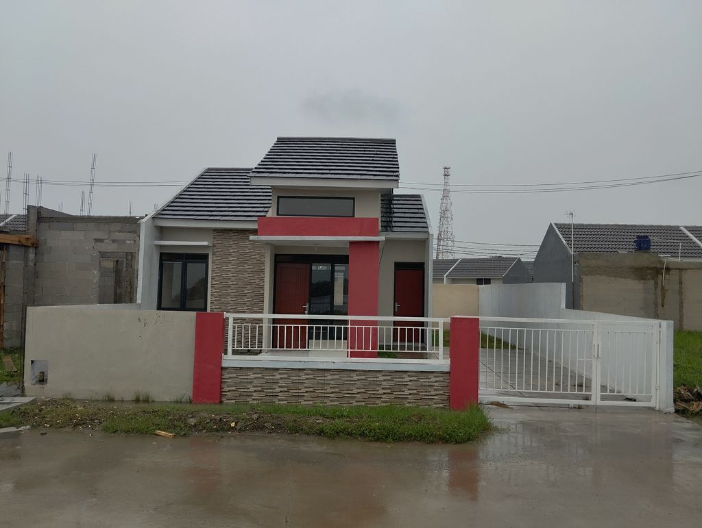 foto tampak rumah tipe 45/150 2025 (komersil) perumahan TELAGA HARMONY RESIDENCE 3