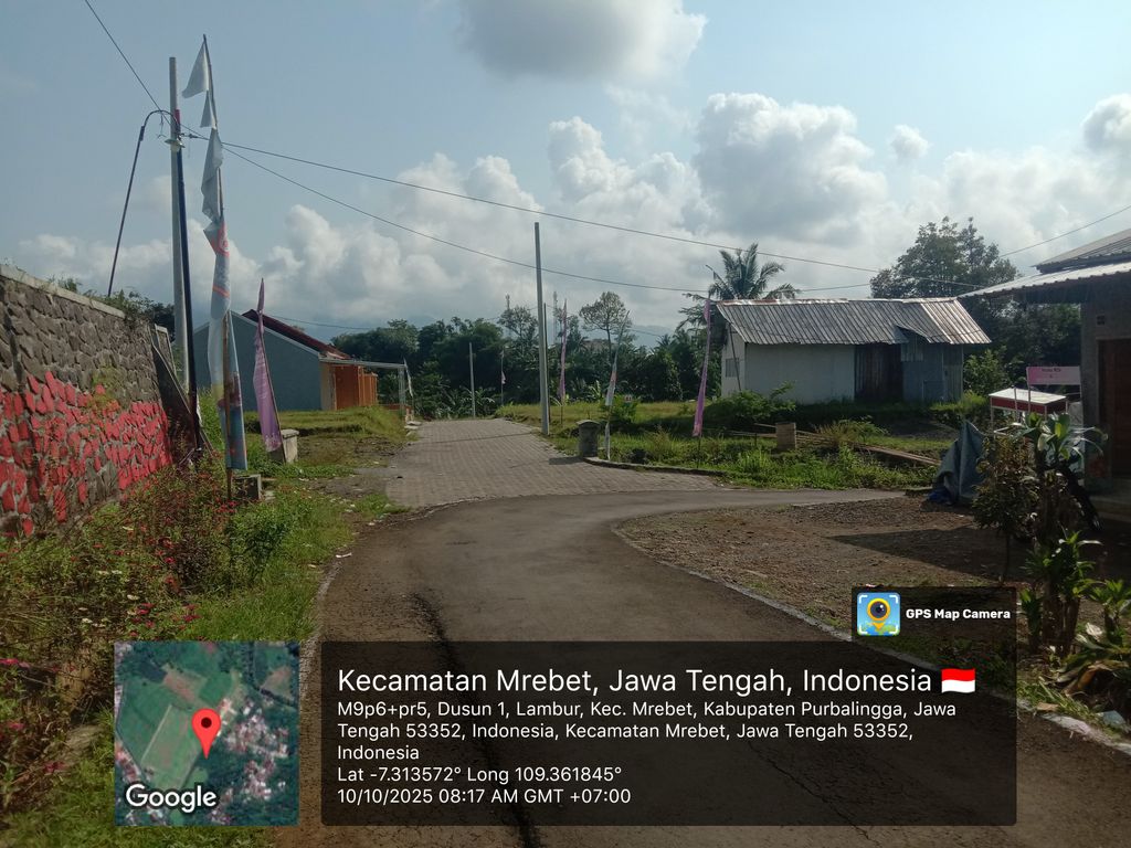 foto gerbang perumahan THE GREEN VIEW - LAMBUR