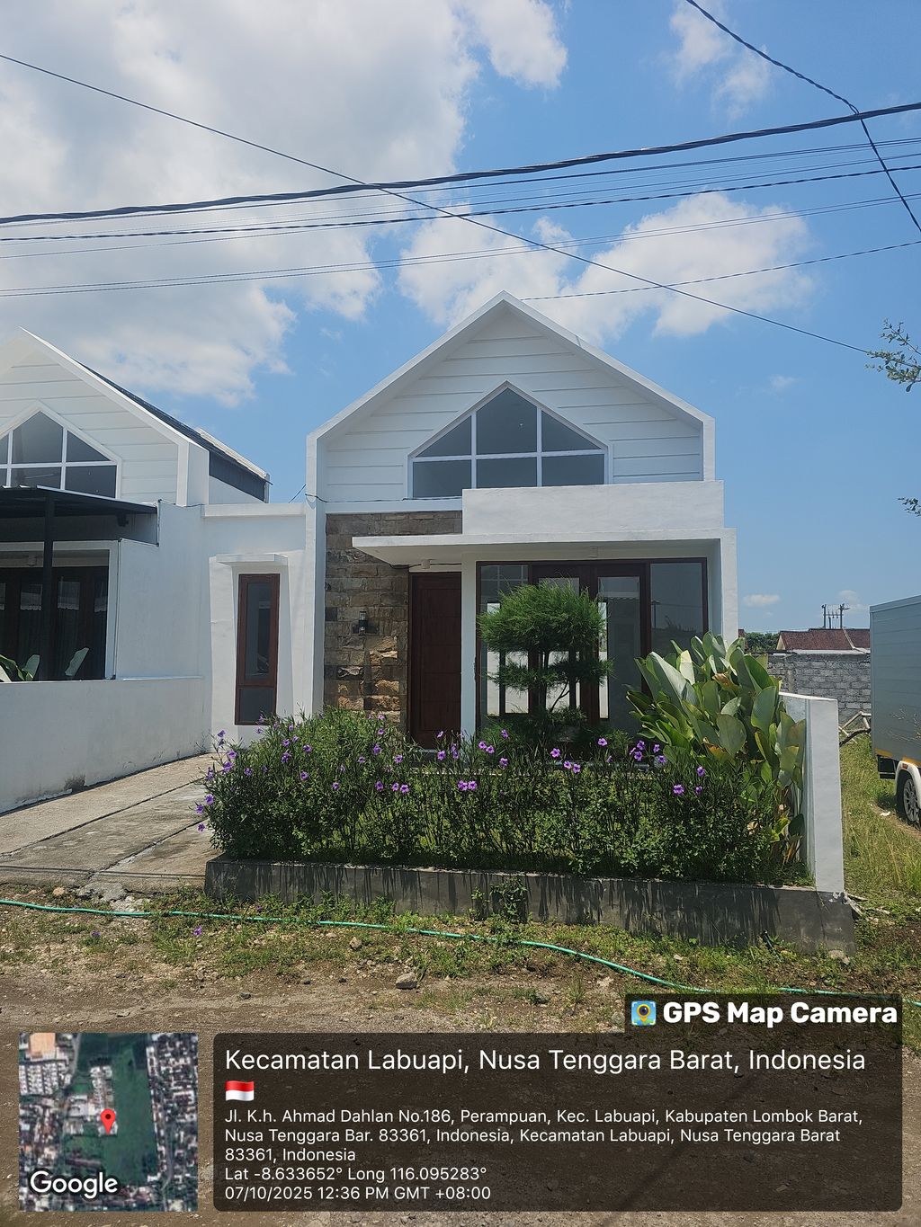 foto tampak rumah tipe 45/100 perumahan BALE SOLAH REGENCY
