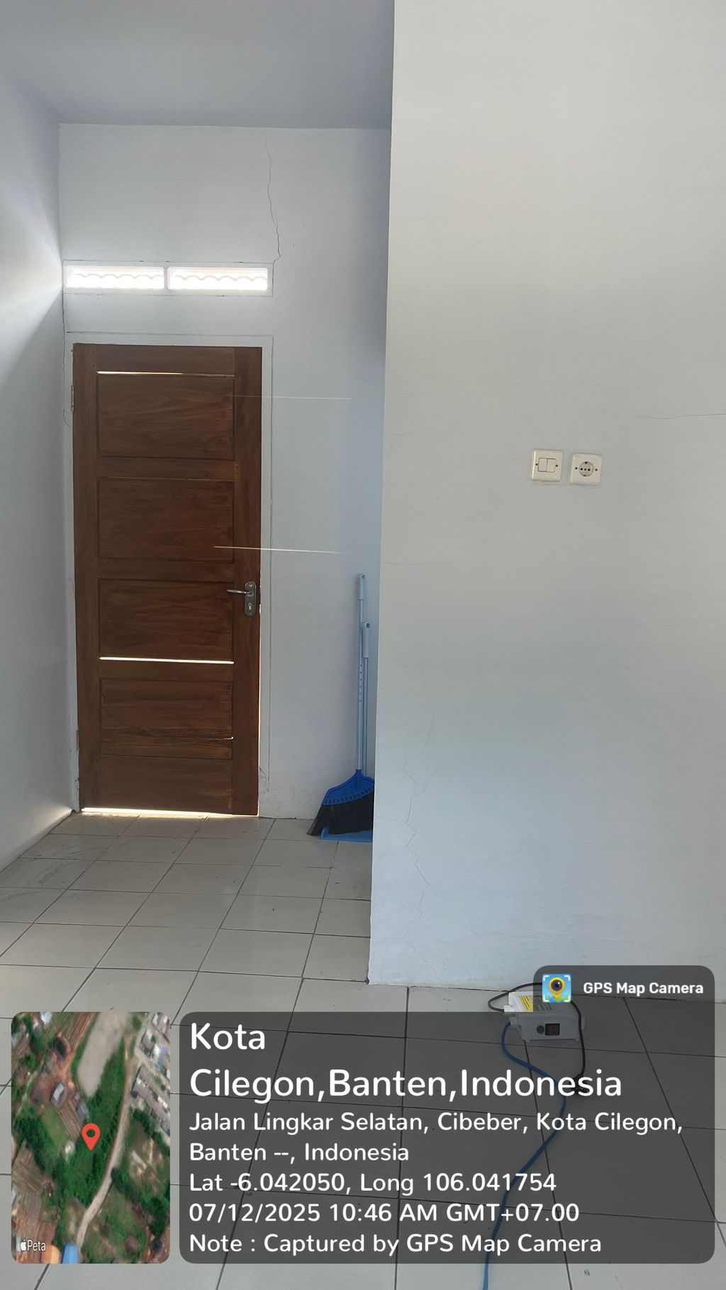 foto denah rumah tipe 28/63 perumahan CURUG ASRI RESIDENCE
