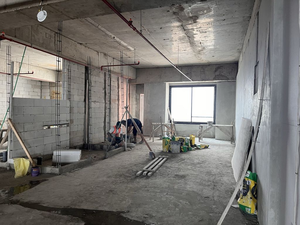 foto tampak rumah tipe 17Q perumahan HQUARTERS BUSINESS RESIDENCE