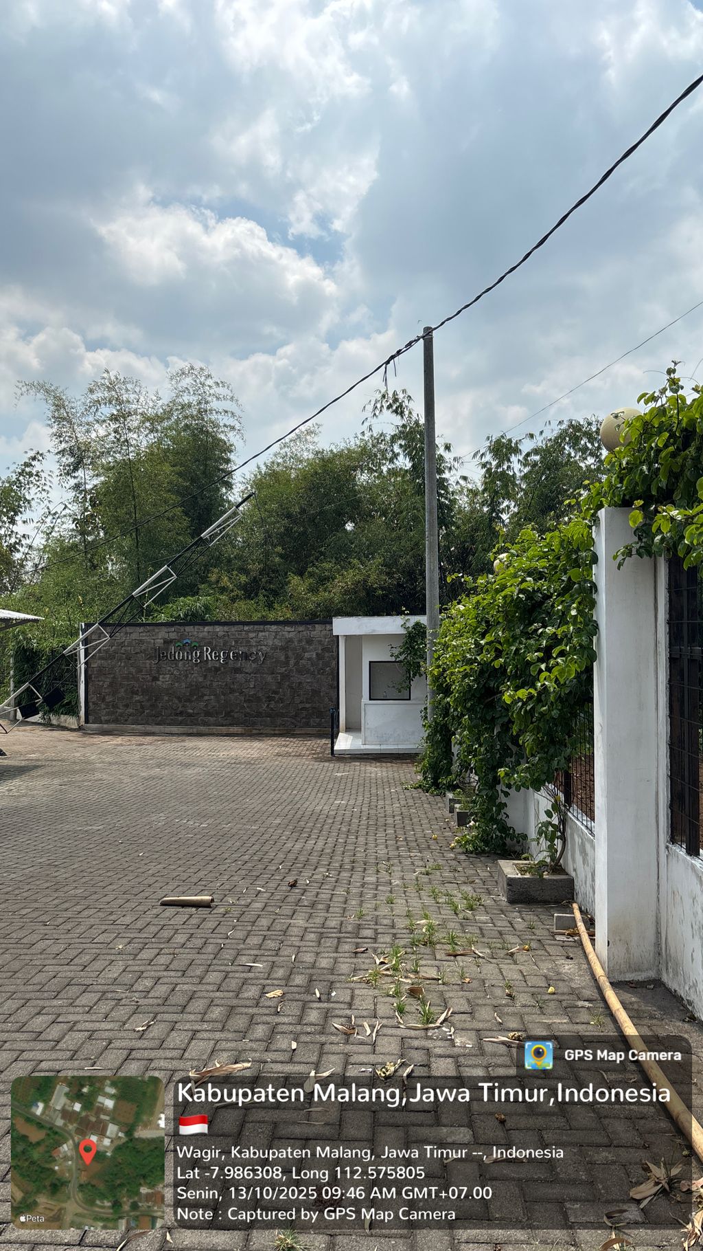 foto gerbang perumahan JEDONG REGENCY