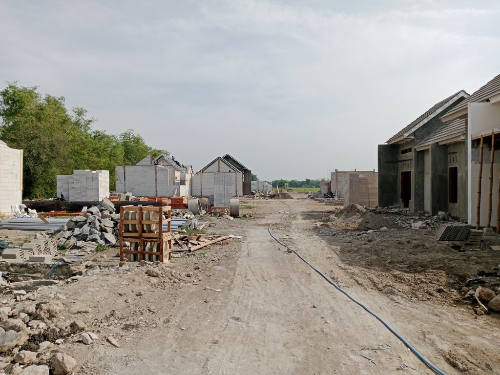 foto posisi tengah perumahan GRIYA ANJUK LADANG 5