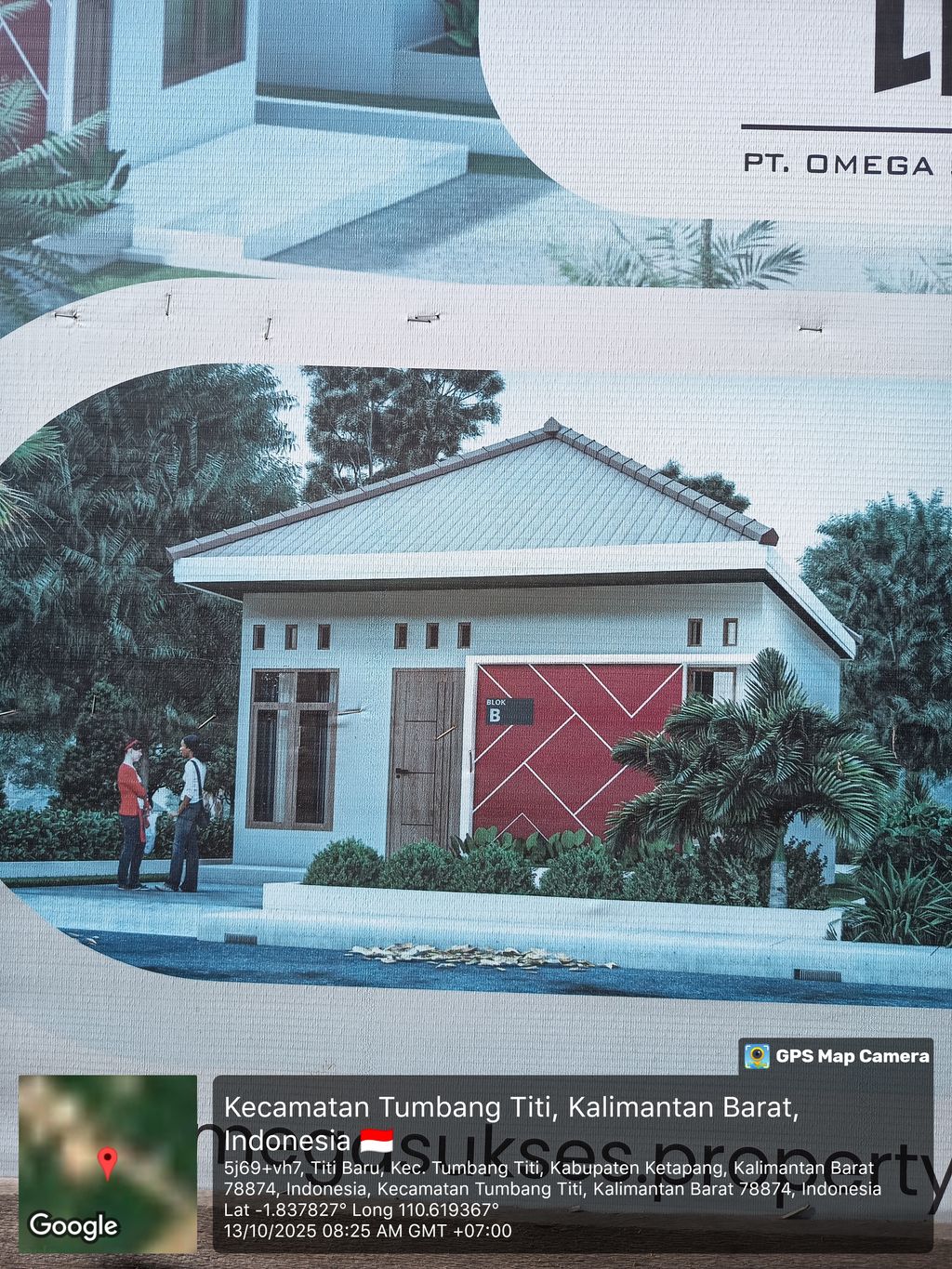 foto contoh rumah perumahan Alenia Icon