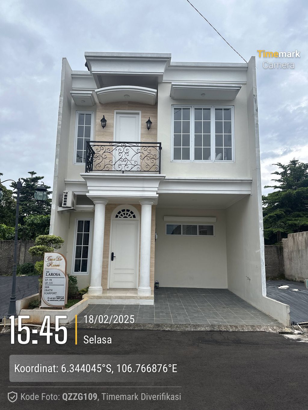 foto contoh rumah perumahan Casa De Ramos